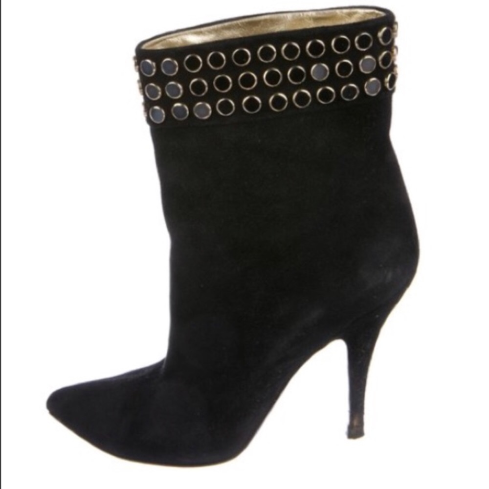Authentic Gucci Ankle Booties W/Stud Embellishment - image 2
